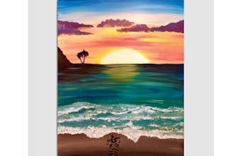 Paint Nite: Sea Turtle Sunrise